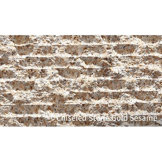 Econic Clay Tiles  Chiseled Stone Gold Sesame